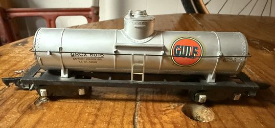 AMERICAN FLYER #625G GULF SINGLE DOME TANK CAR