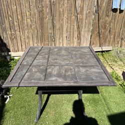 Stone And Wood Table 