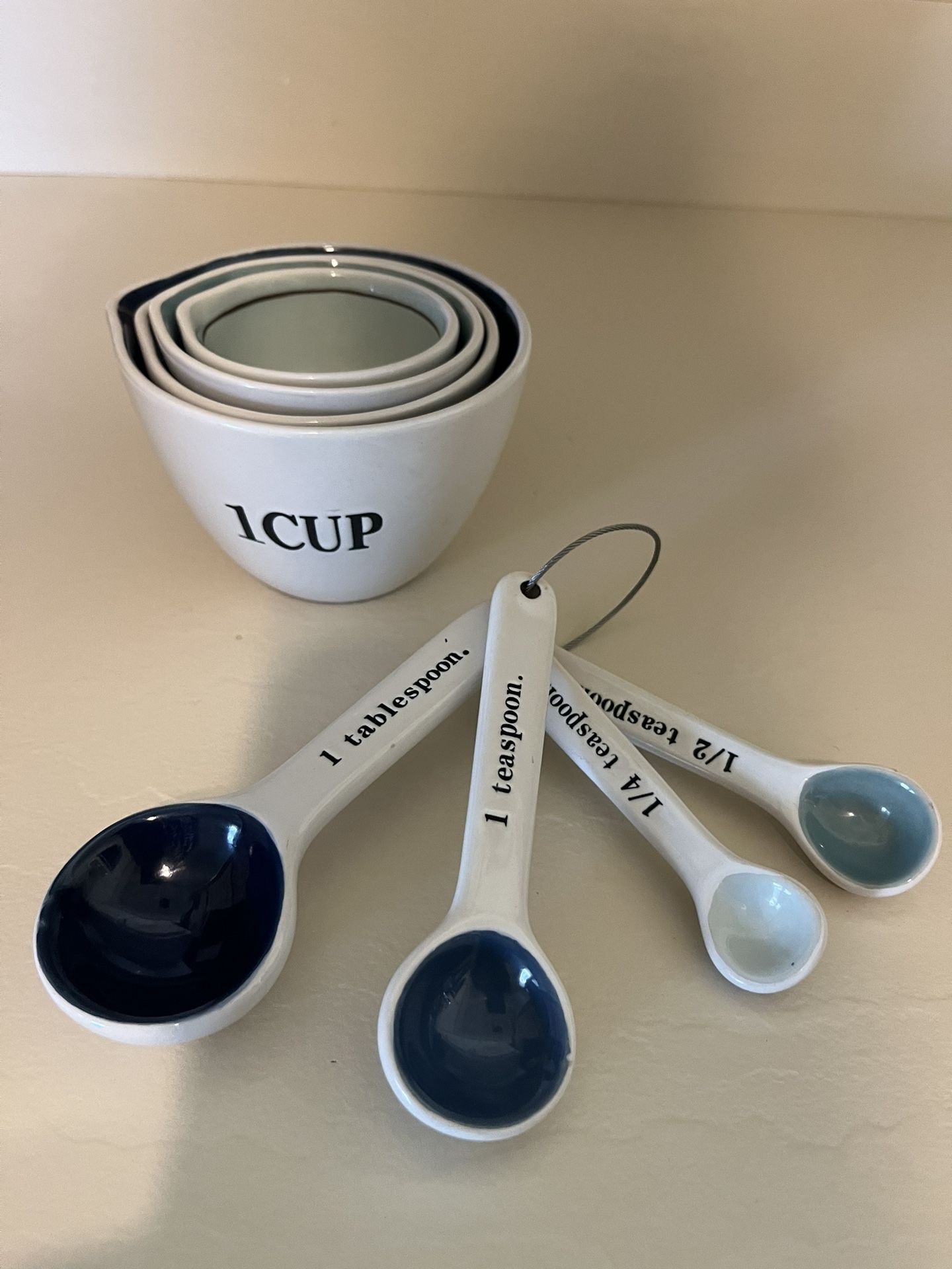 Pottery Barn Measuring Cups