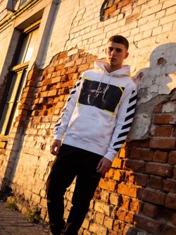 VERY RARE OFF-WHITE “Annunciation” Hoodie (7 Opere) - BNWT + COA (XS-S) Oversized