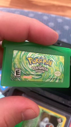 Pokemon Leafgreen gameboy game
