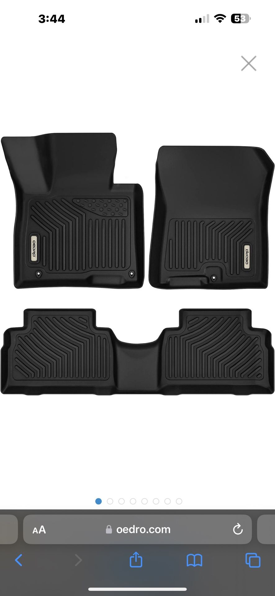 Hyundai Santa Fe Floor Mats 