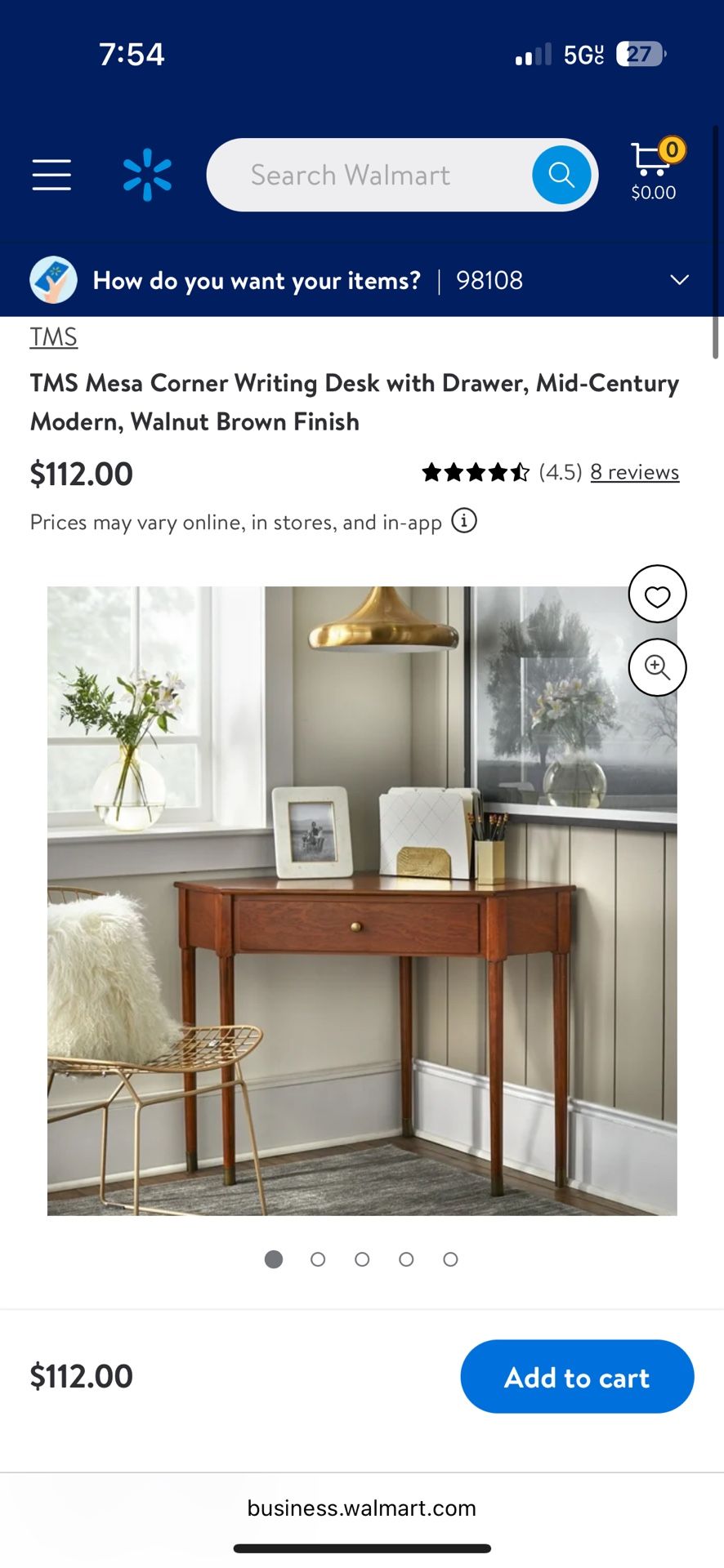 Free Corner Table/Desk