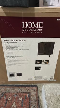New 34” x 30” Claxby Vanity Cabinet