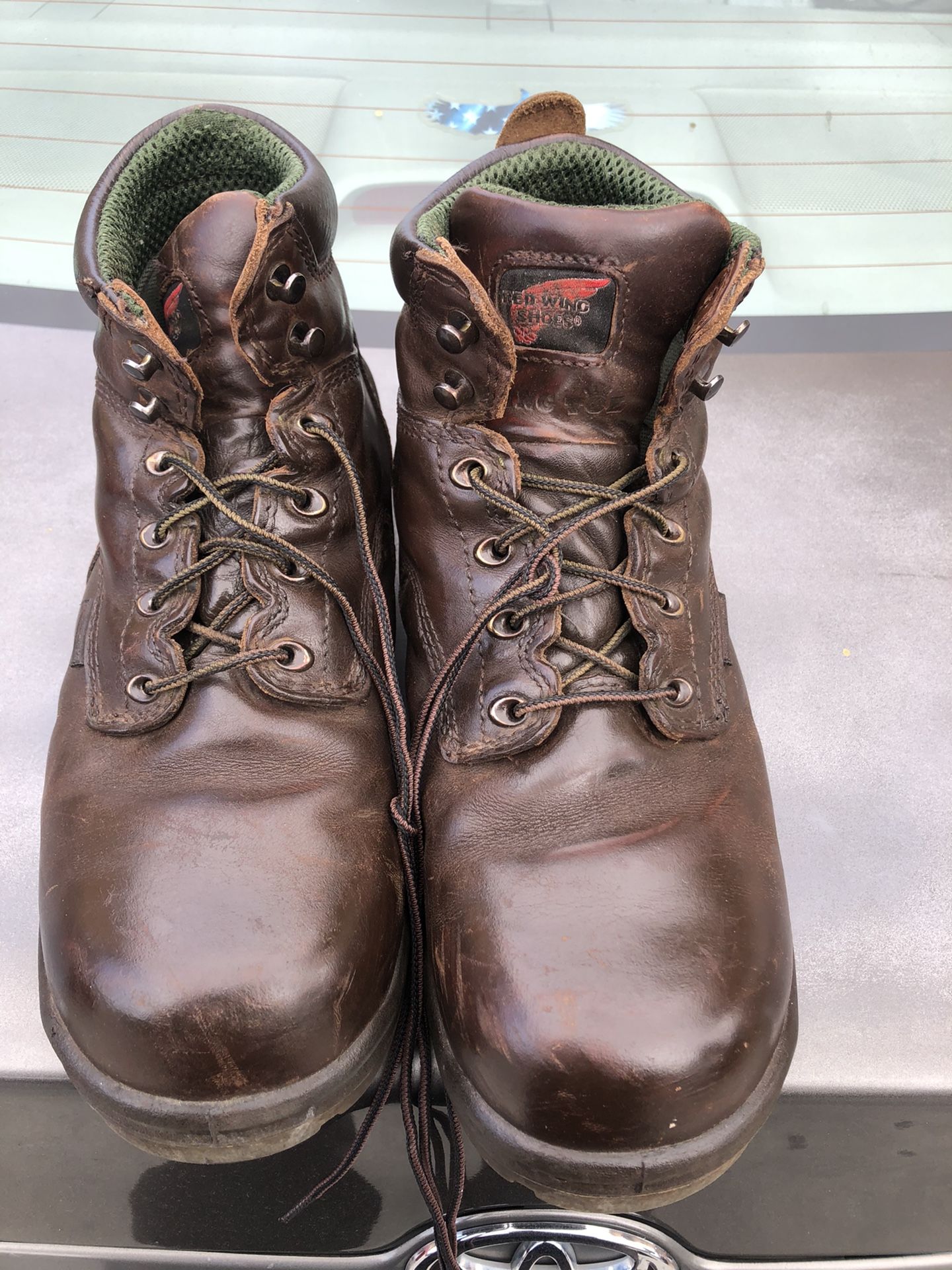 Size 11 Red Wings Steel Toe Work Boots