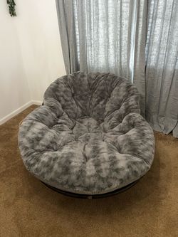 Pier 1 double papasan wicker chaise lounge - Loungeasan