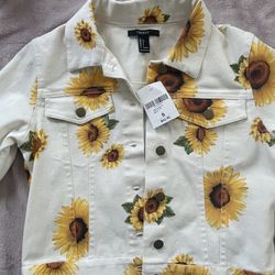 Sunflower jacket forever 21 best sale
