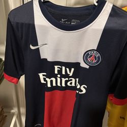 Nike Dri Fit Saint German Paris Socccer  Authentic Jersey 