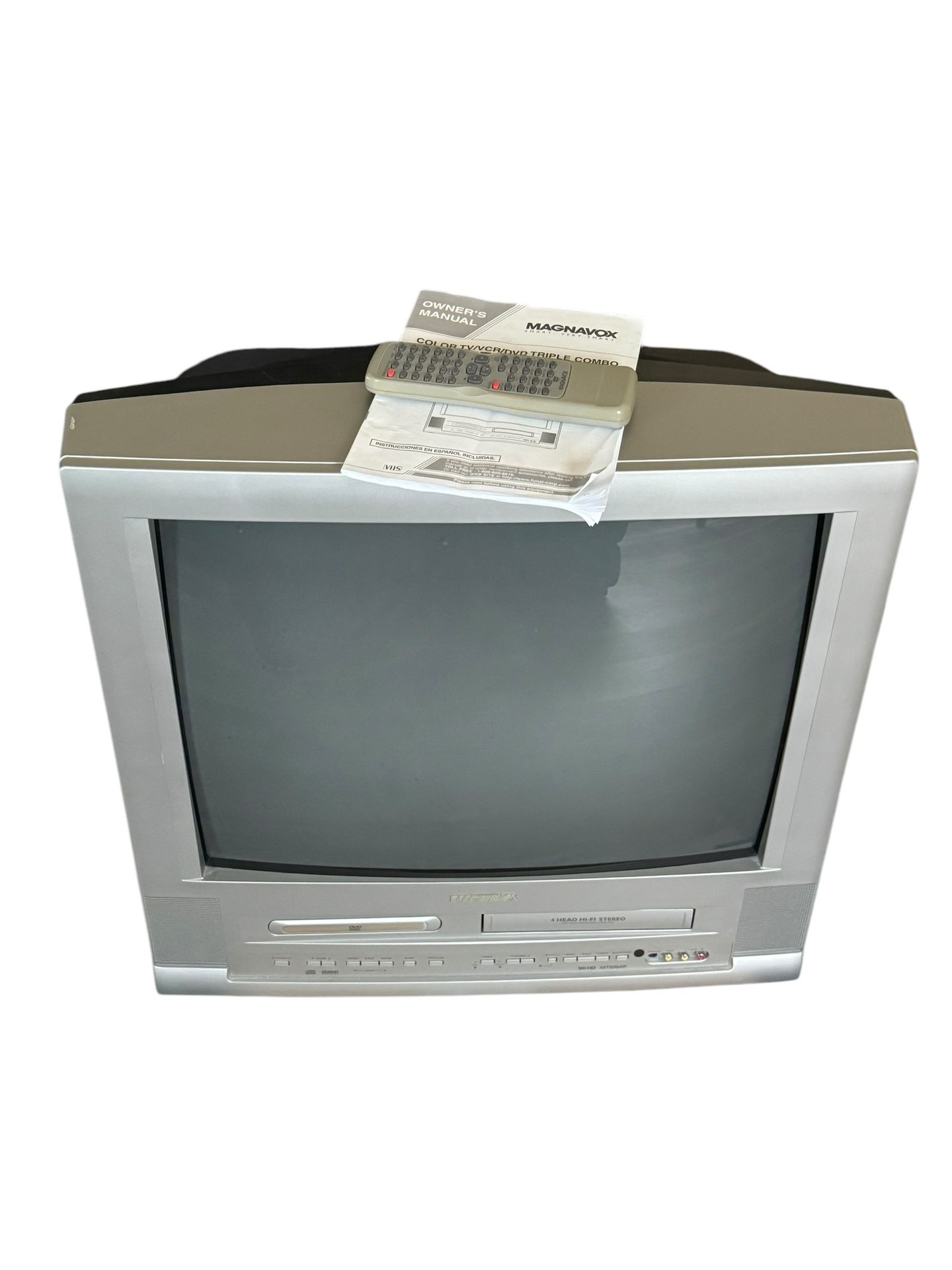 Magnavox 24” MWC24T5 Color DVD/VCR CRT-TV