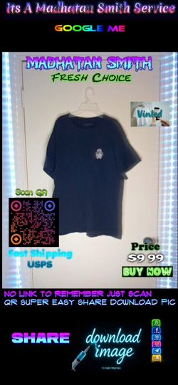Dark Navy Graphic T-Shirt
