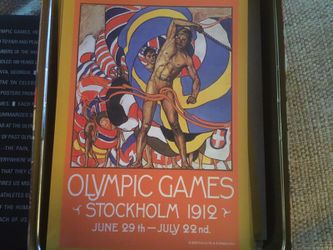 Olympic posters in note form