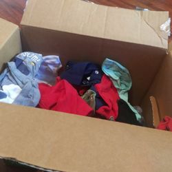 BABY BOY NAME BRAND GENTLY USED 12 THROUGH 24 MONTHS. AVAILABLE FOR PICK UP TOMORROW ONLY!Over 60 Pieces. 