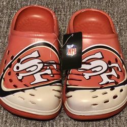 San Francisco 49ers Official NFL Men's 12in Shoe