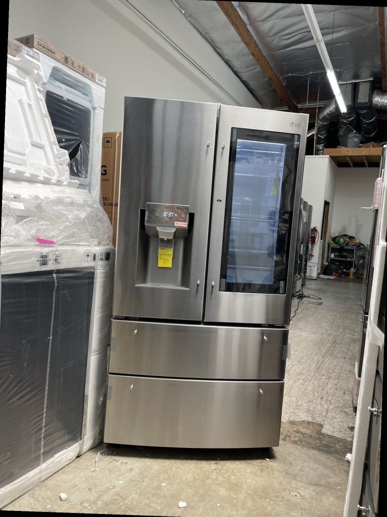 LG STAINLESS STEEL, INSTAVIEW REFRIGERATOR OHWA