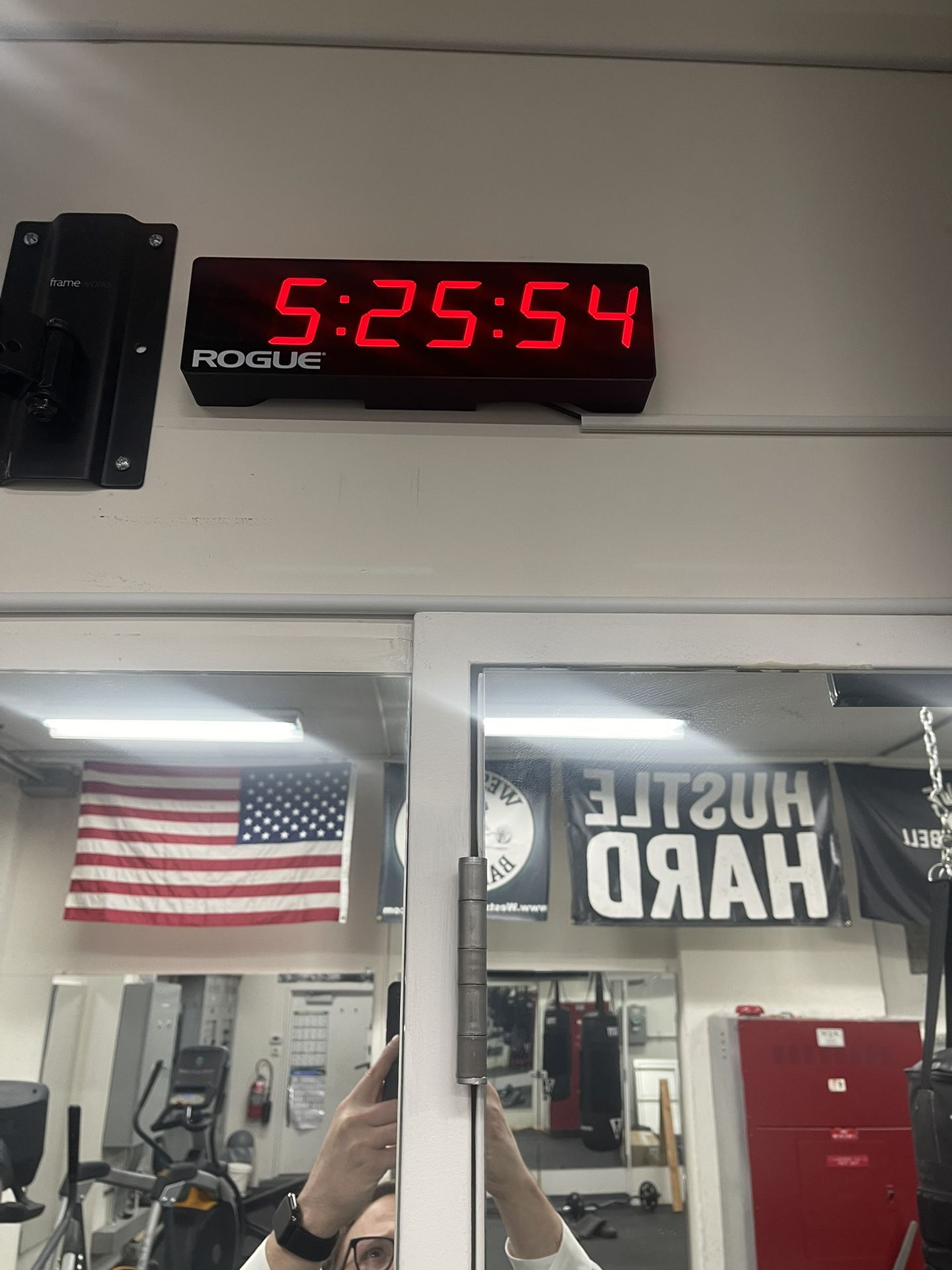 Rogue Home Gym Clock