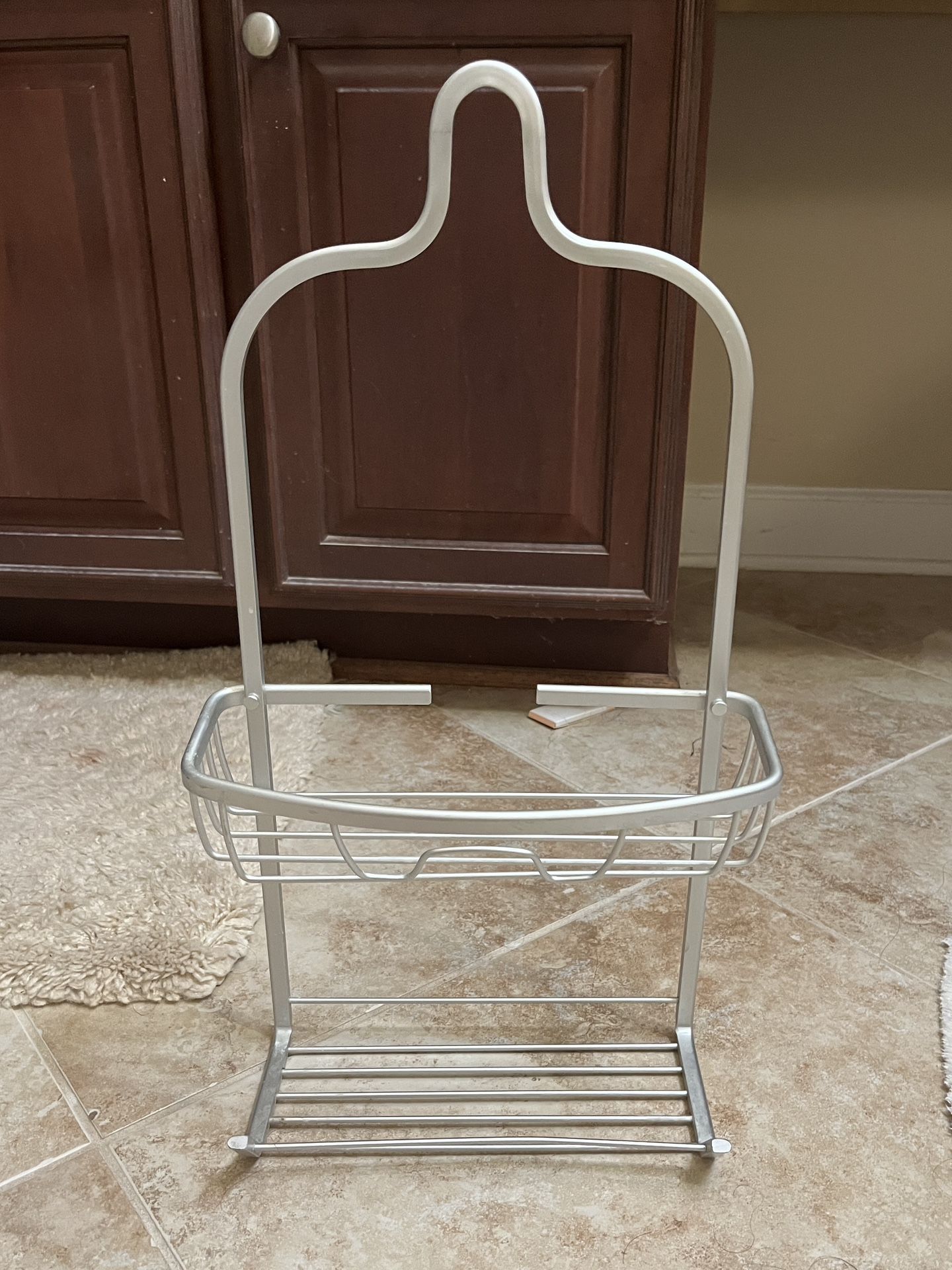 Silver Metal Shower Caddy