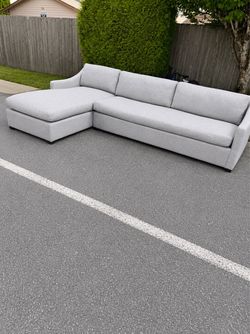 Restoration hardware Sectional couch sofa