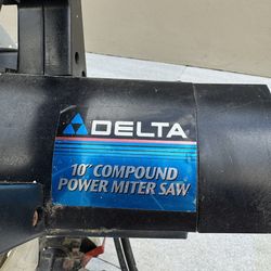Delta 10” Compound Power Miter Saw
