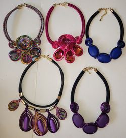5 NECKLACES