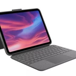 Ipad Logitech Combo Touch for iPad 10th Gen and A16 -
Gray
65 GB
Detachable iPad Keyboard Case  with Large Precision Trackpad, Full-Size Backlit Keybo