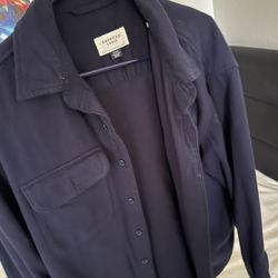 Dark Blue Flannel (S)