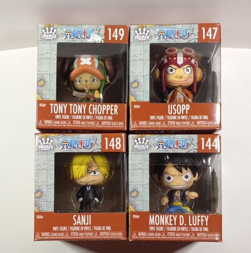 One Piece Mini Funko Pops! 