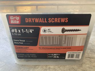 25 Pound Drywall Screws
