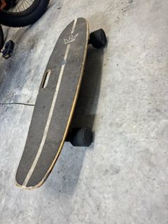 KING Electric Skateboard Longboard with Remote & Charger – As Is