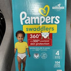 Pampers Swaddlers 360 - Size 4