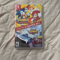Sonic Mania + Team Sonic Racing Double Pack for Nintendo Switch
