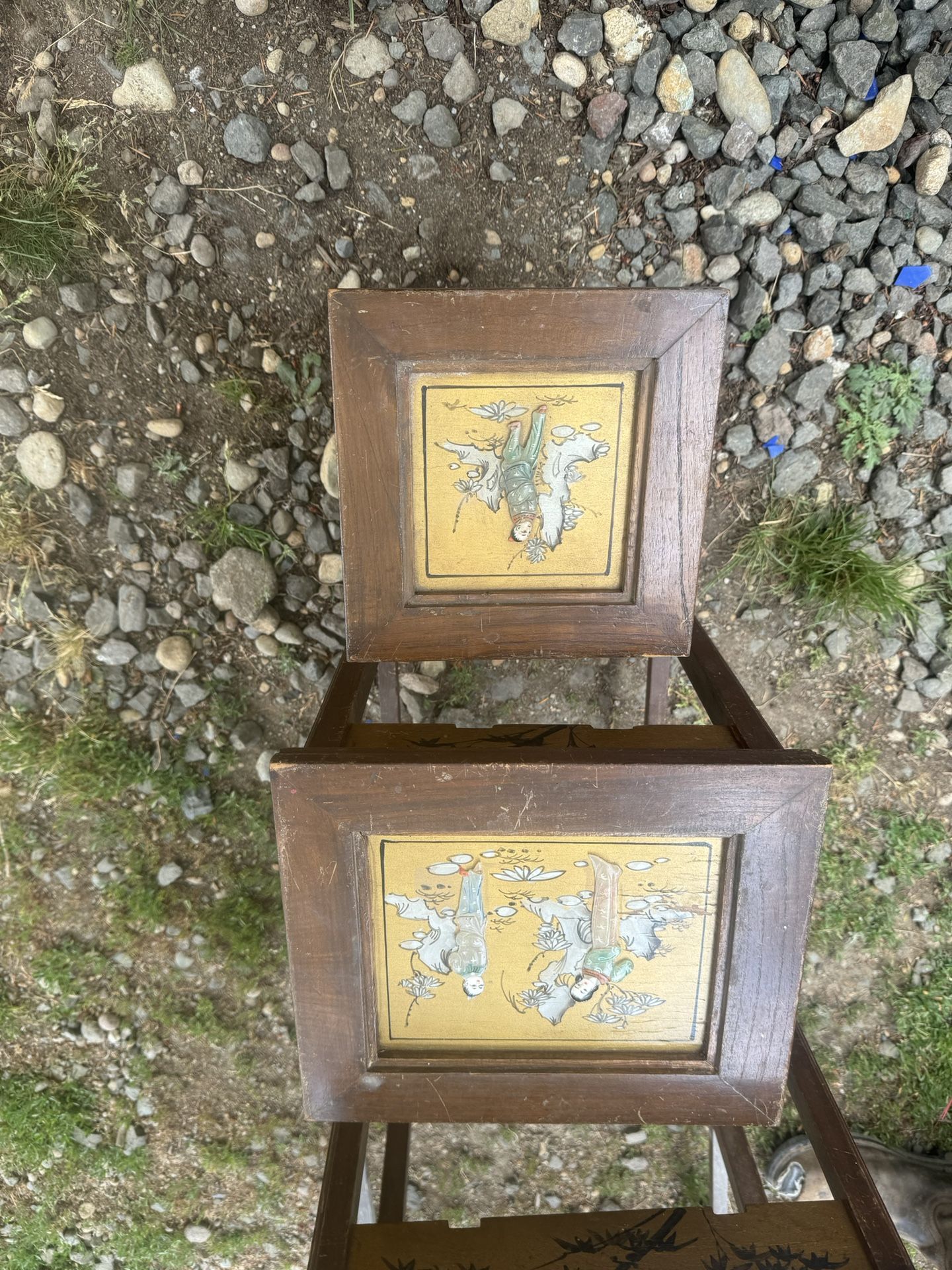 oriental nesting end tables