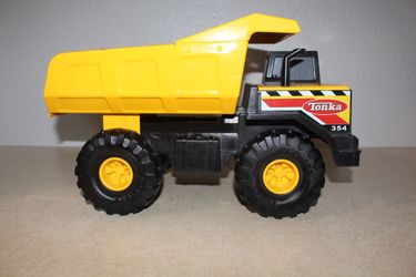 Tonka Mighty Dump Truck 354 Metal/ Plastic Caterpillar Tonka Hasbro 2012