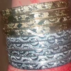 Golden Plated Bangles & Silver Bangles 