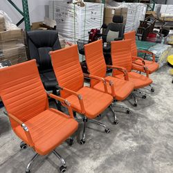 Orange Office Chairs