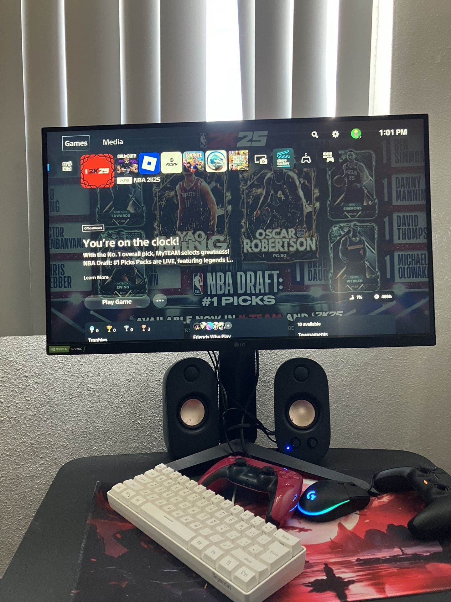 Ps5 Slim And LG Monitor