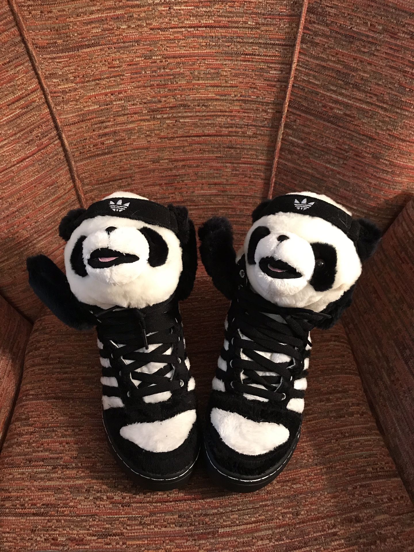 Jeremy Scott Panda Adidas aka Pandidas Size Men’s US 7.5