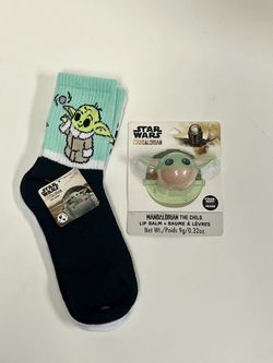 Star Wars Socks & Chap Stick Set
