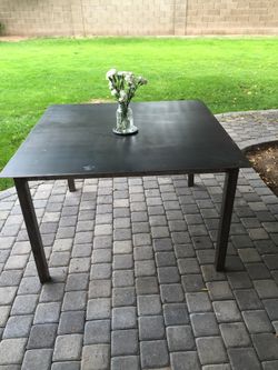 Custom Solid steel table