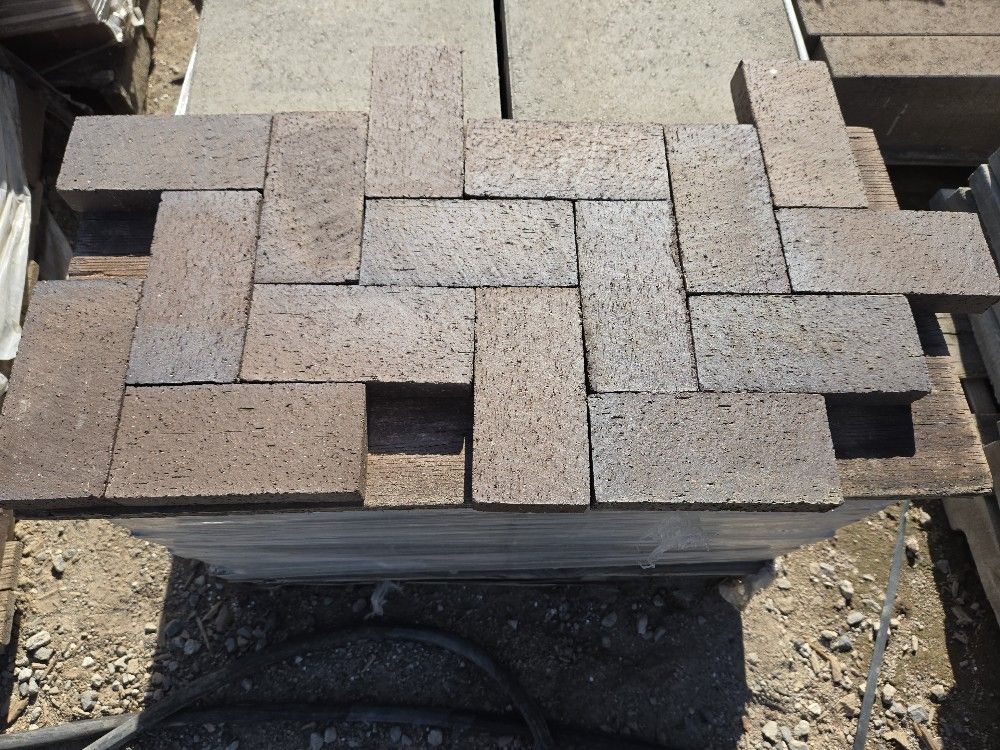 Flashed Clay Brick $0.25 Cents Each Piece