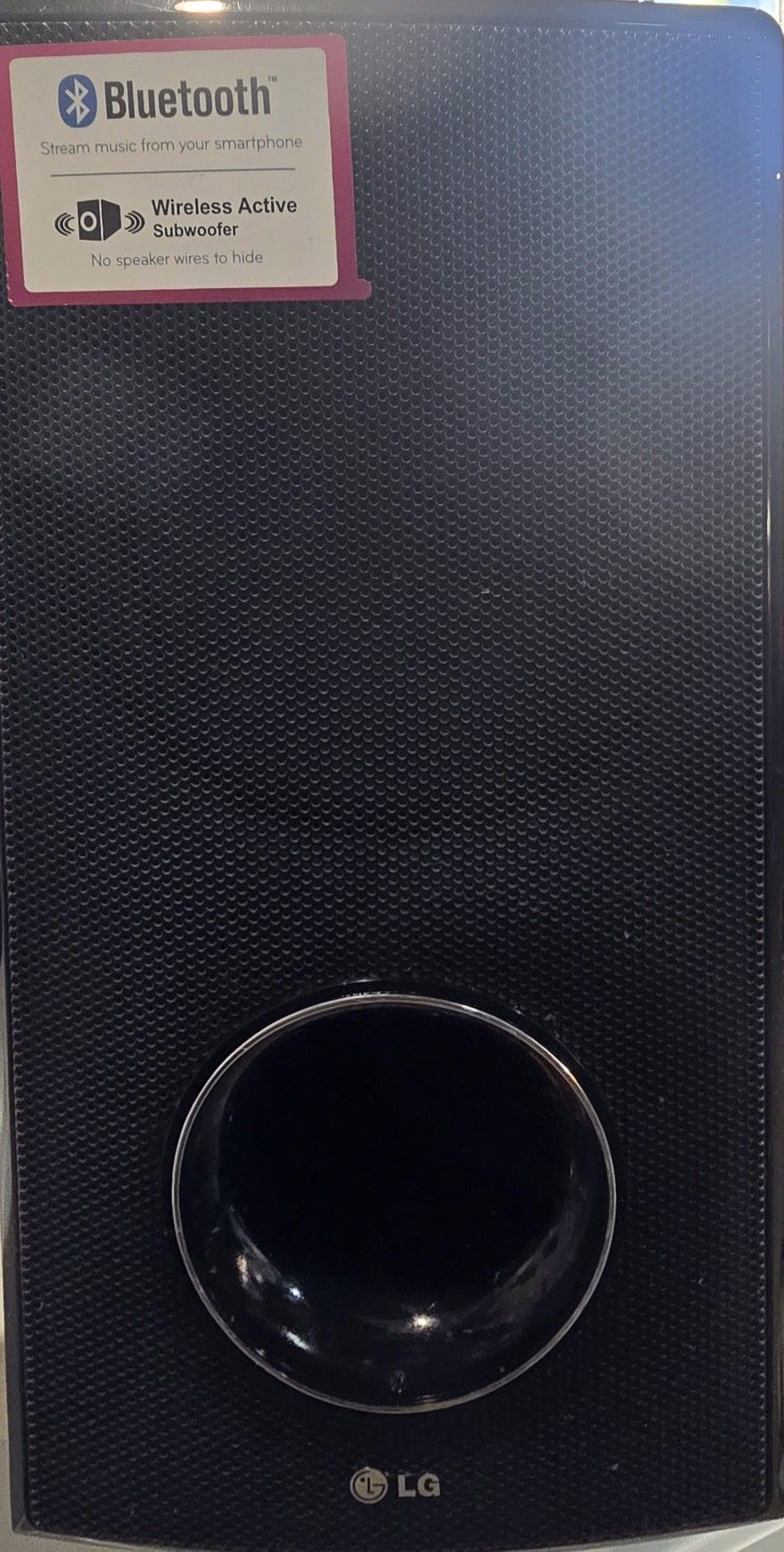 LG BLUETOOTH SUBWOOFER