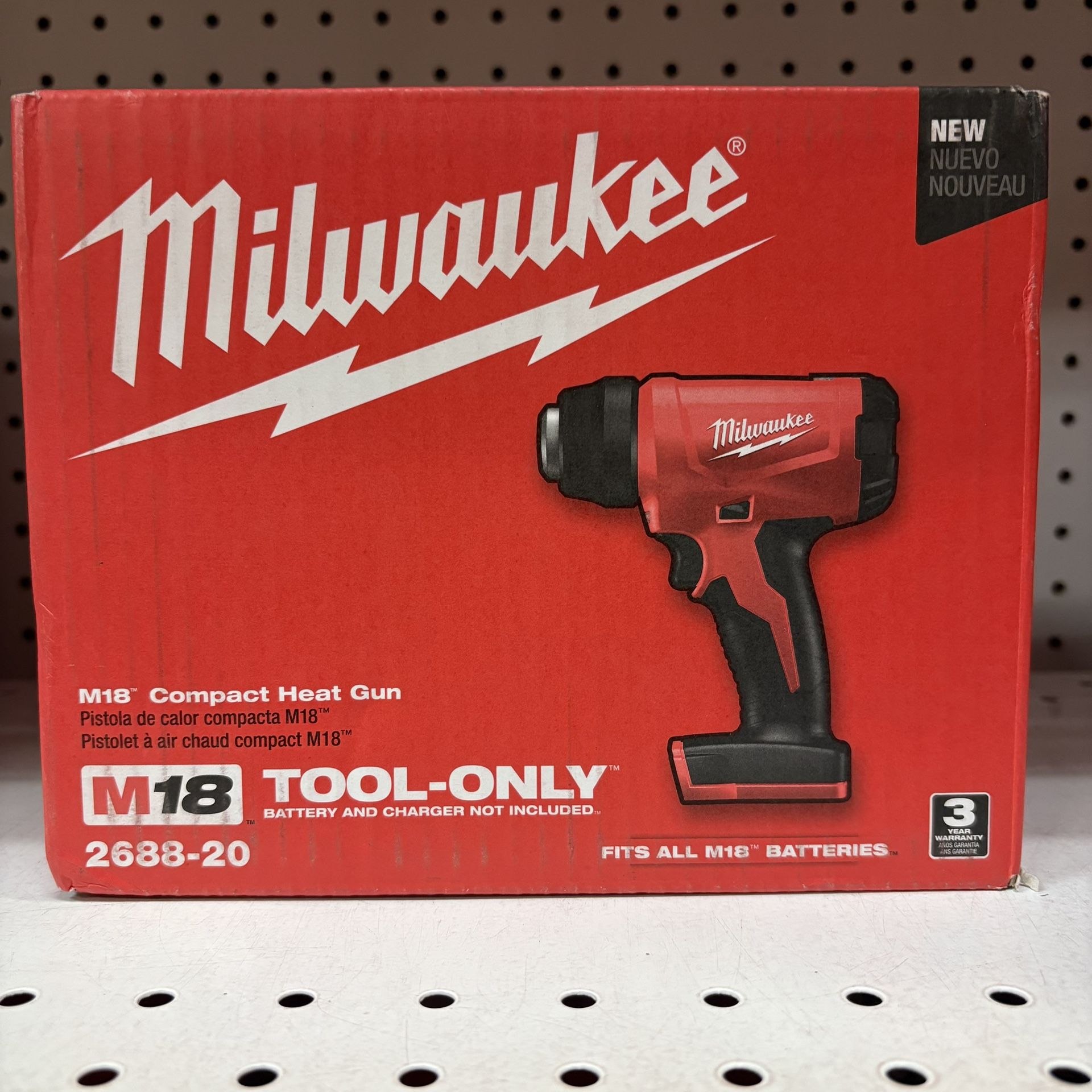 Milwaukee New Heat Gun 18M