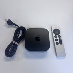 Apple TV 4K 3rd Gen. 128GB Media Streamer Wi-Fi + Ethernet With Apple Warranty