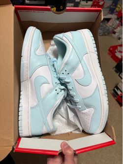 Size 10,10.5,11,11.5,12 - Nike Dunk Low Glacier Blue White