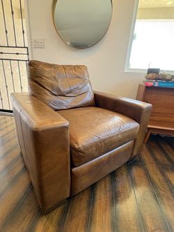 Leather Recliner Restoration Hardware Maxwell Collection
