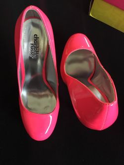 Neon Pink heels