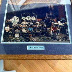 Grateful Dead 'Red Rocks Amp Theatre 1985’ Framed Pictures - Jerry Garcia