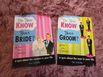 Do You Know Your Bride? & Do You Know Your Groom? Books by Dan Carlinsky