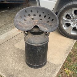 Milk Can Seat