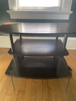 Dark wood Tv Stand