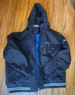 Tommy Hilfiger Navy Hooded Jacket